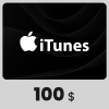 بطاقة iTunes المتجر الأمريكي - 100 دولار