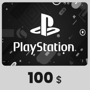 بطاقة PlayStation المتجر الأمريكي - 100 دولار