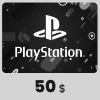 بطاقة PlayStation المتجر الأمريكي - 50 دولار