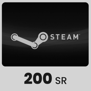 بطاقة Steam المتجر السعودي - 200 ريال