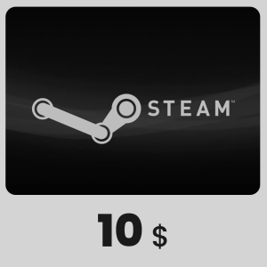 بطاقة Steam المتجر الأمريكي - 10 دولار